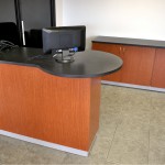 Sports Mitsubishi Service Advisor Desk with Credenza
